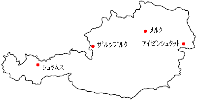 �I�[�X�g���A�n�}